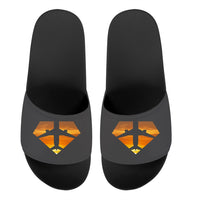 Thumbnail for Supermen of The Skies (Sunset) Designed Sport Slippers