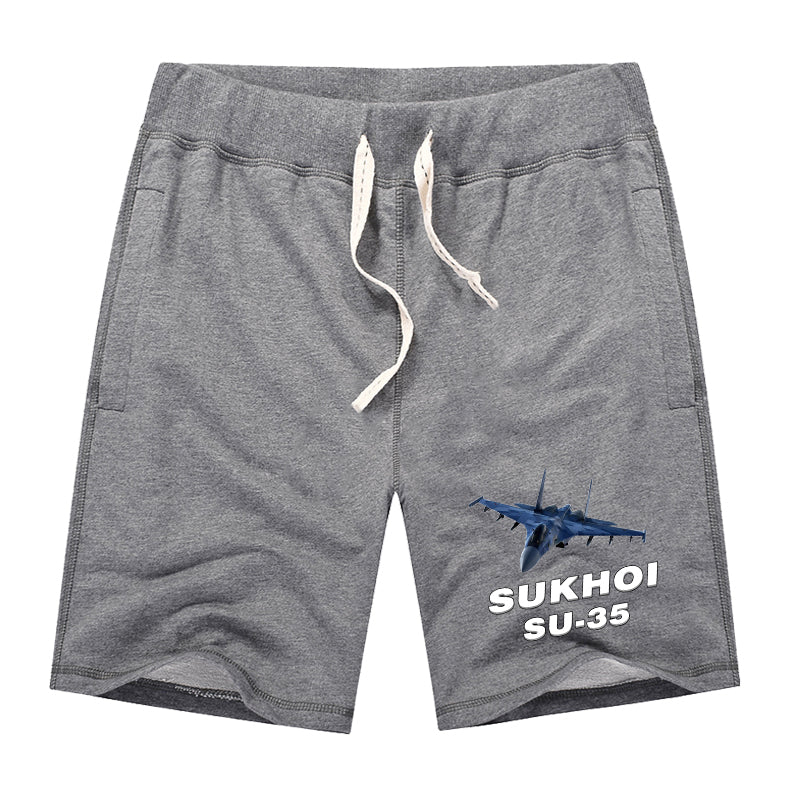 The Sukhoi SU-35 Designed Cotton Shorts