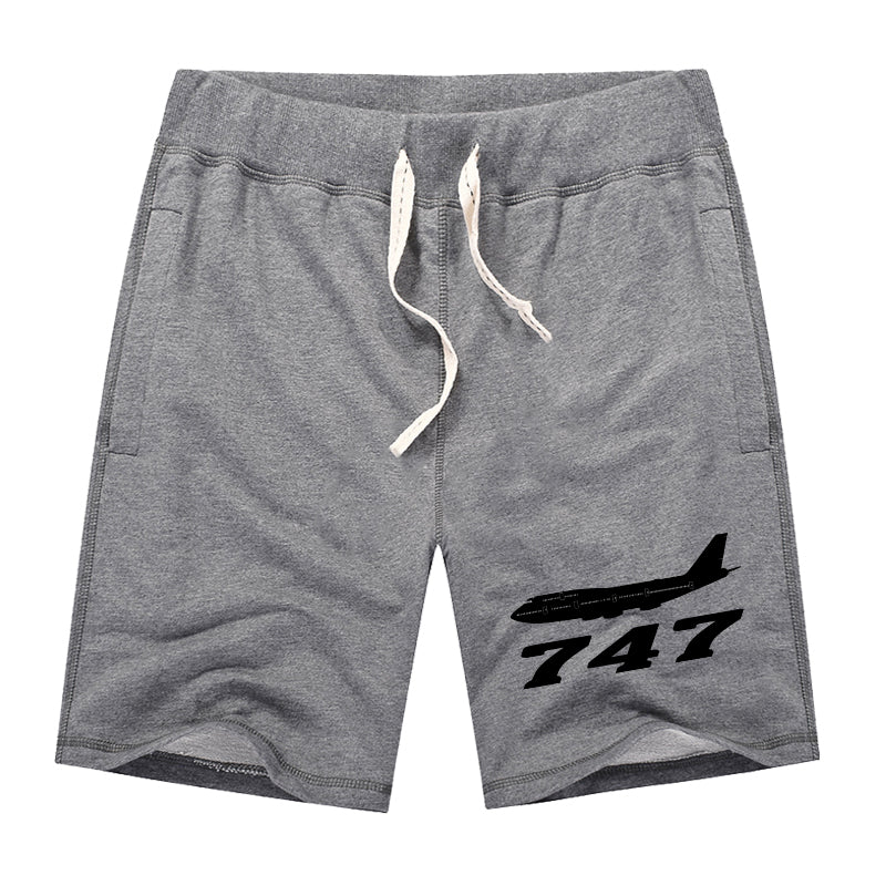 Boeing 747 - Queen of the Skies (2) Designed Cotton Shorts