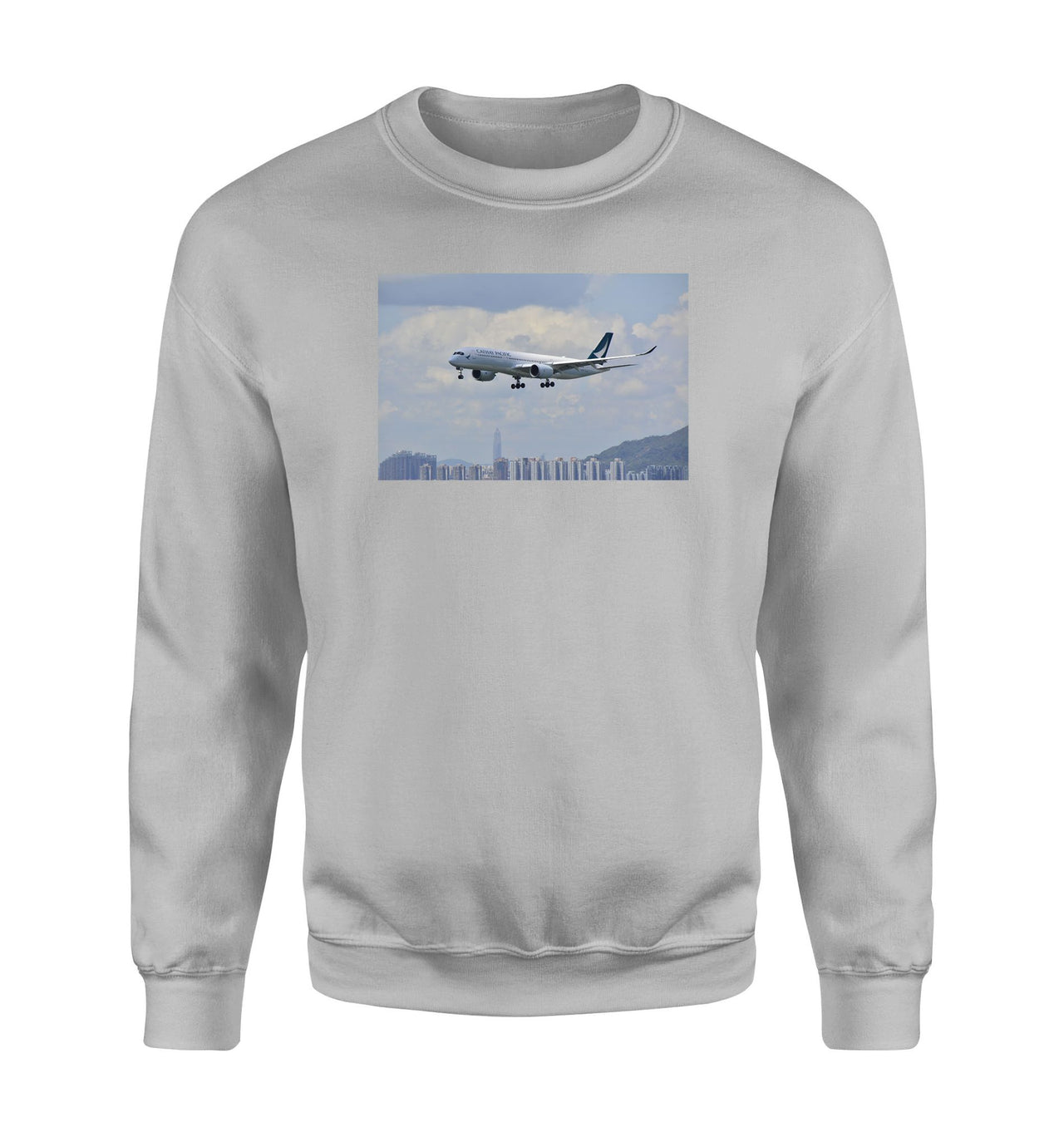 Cathay Pacific Airbus A350 Designed Sweatshirts