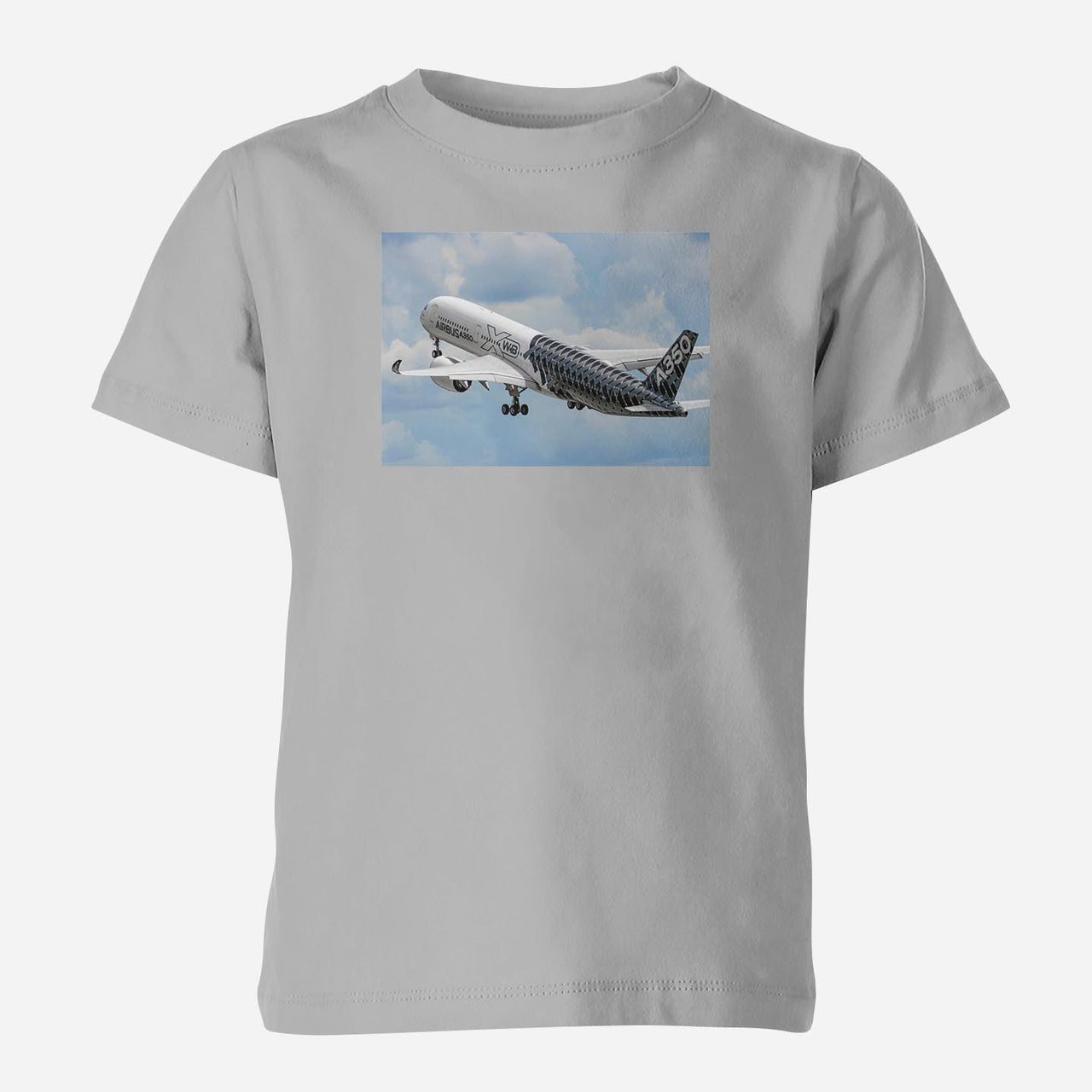 Departing Airbus A350 (Original Livery) Designed Children T-Shirts