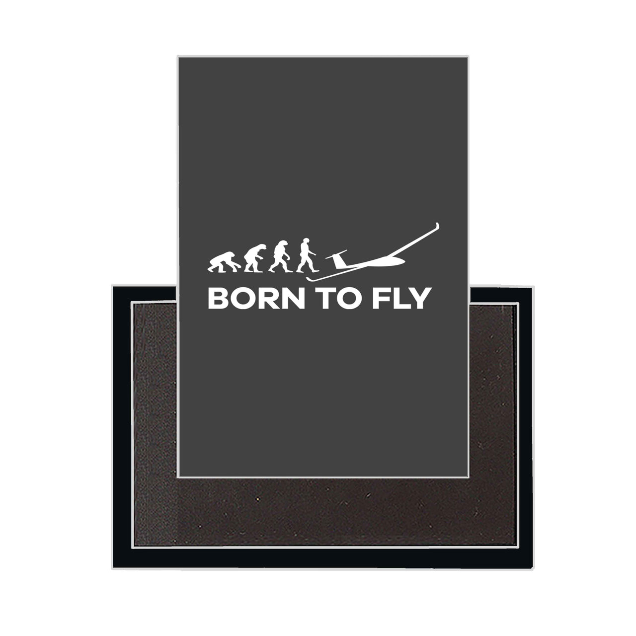 Born To Fly Glider Designed Magnets