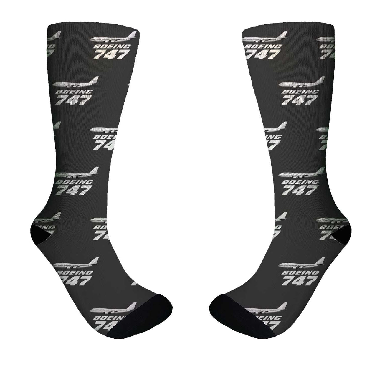 The Boeing 747 Designed Socks