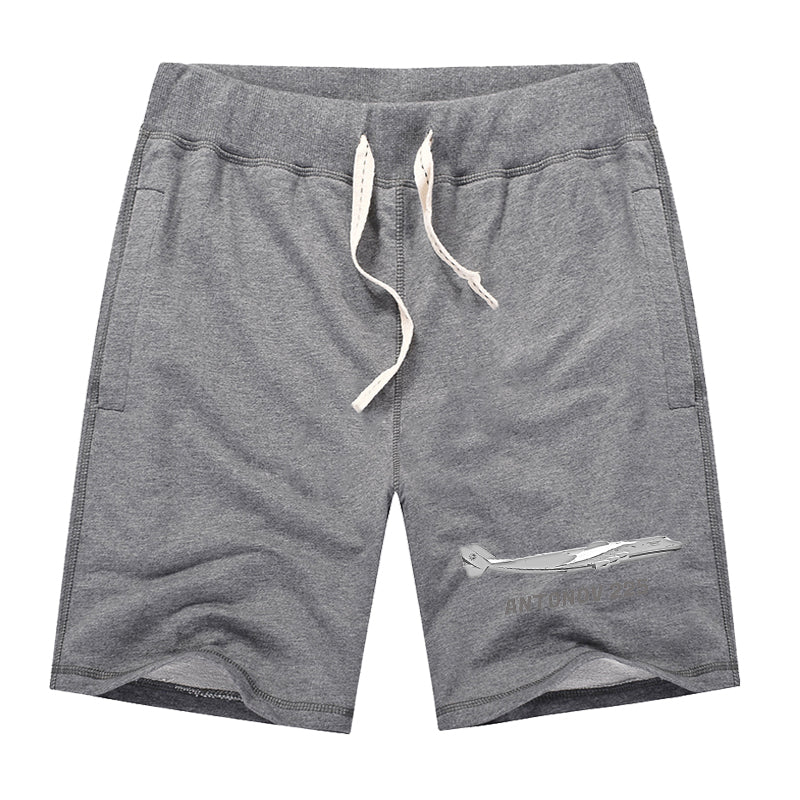 antonov 225 Designed Cotton Shorts