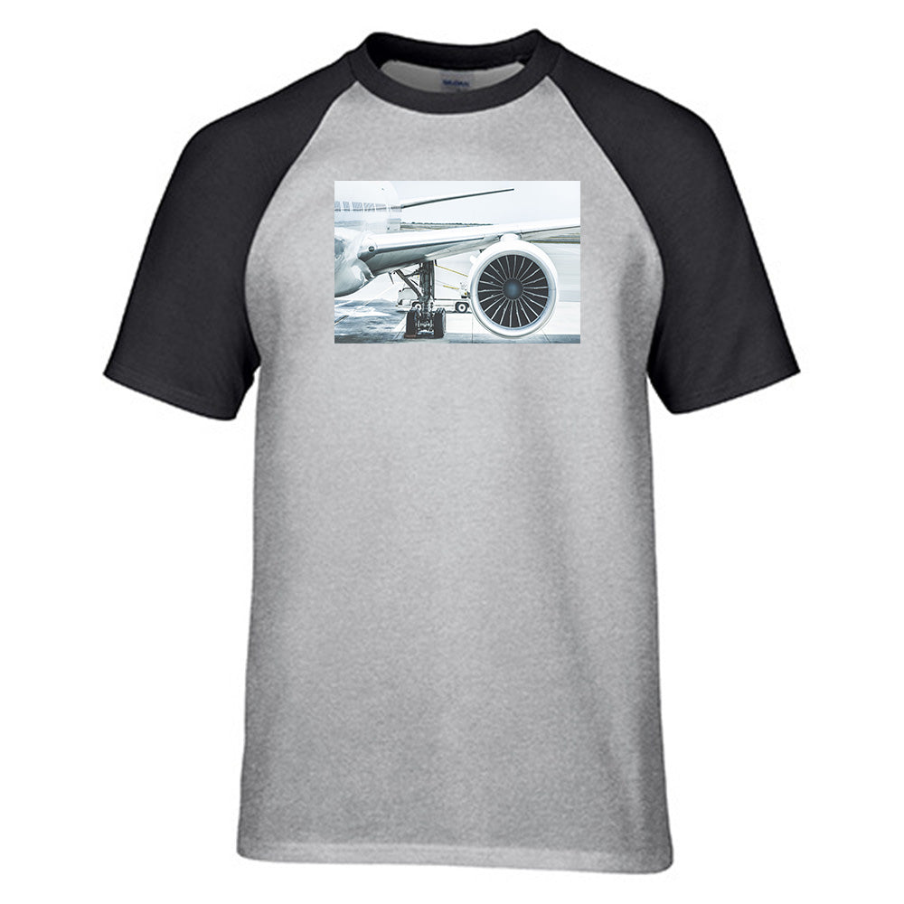 Amazing Aircraft & Engine Designed Raglan T-Shirts