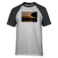 Thumbnail for Band of Brothers Theme Soldiers Designed Raglan T-Shirts