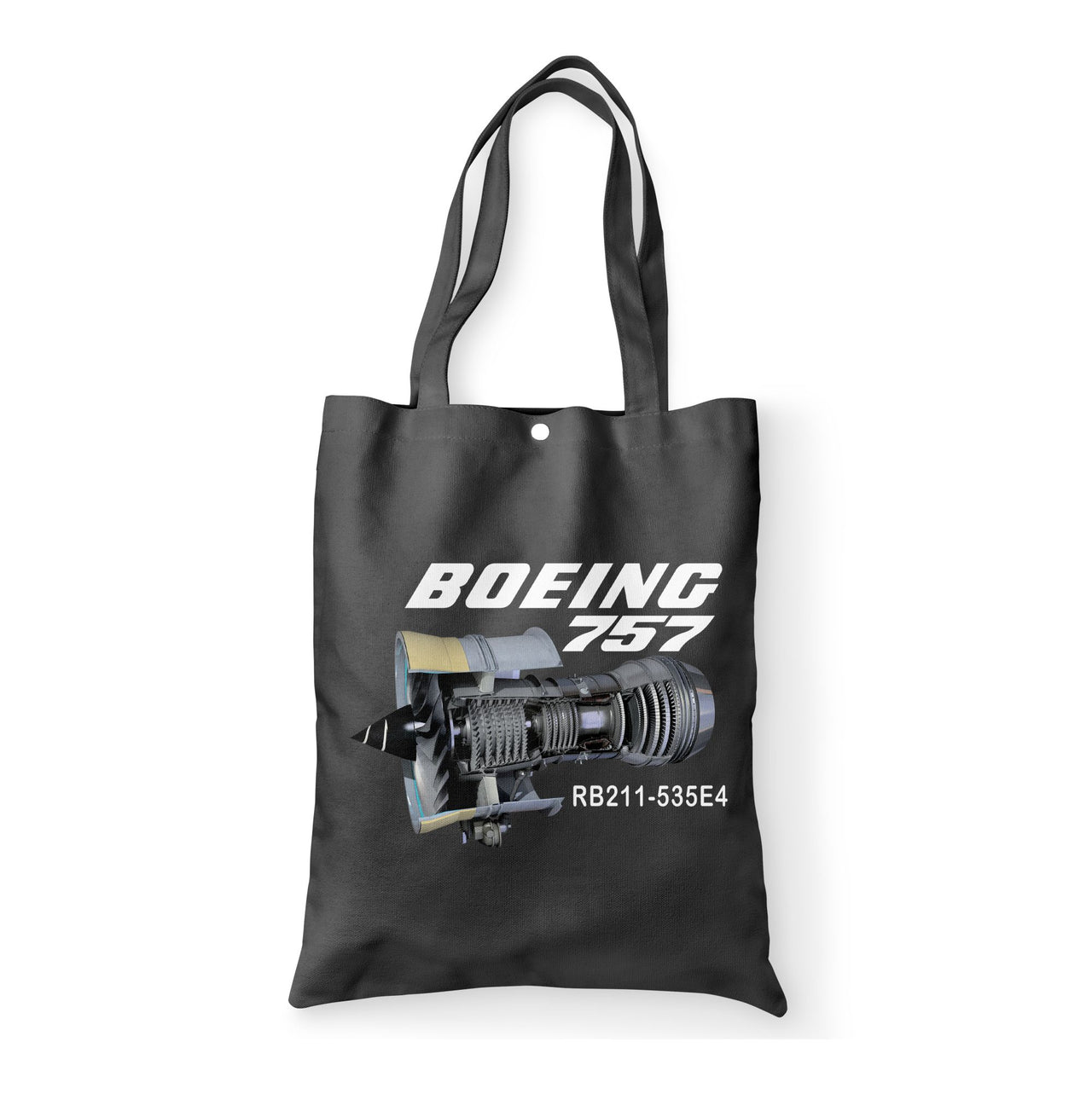 Boeing 757 & Rolls Royce Engine (RB211) Designed Tote Bags