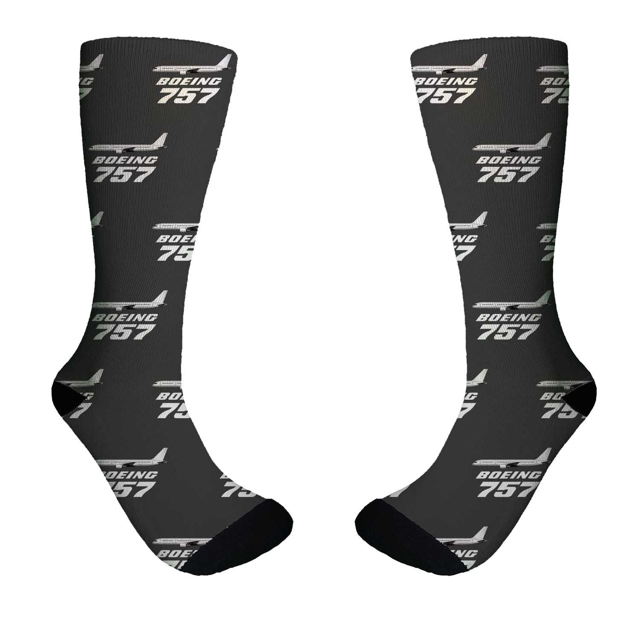 The Boeing 757 Designed Socks