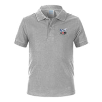 Thumbnail for Airbus A380 Love at first flight Designed Children Polo T-Shirts