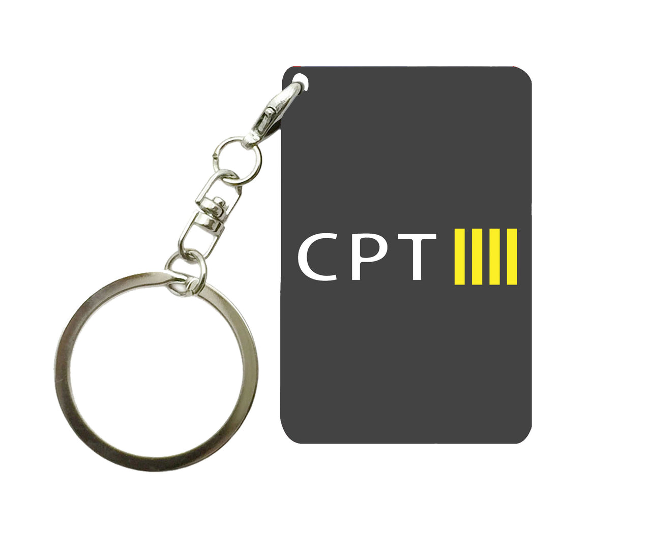 CPT & 4 Lines Designed Key Chains