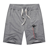 Thumbnail for Aviation Alphabet Designed Cotton Shorts