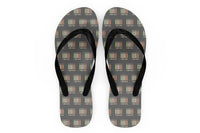 Thumbnail for Colourful Cabin Crew Designed Slippers (Flip Flops)