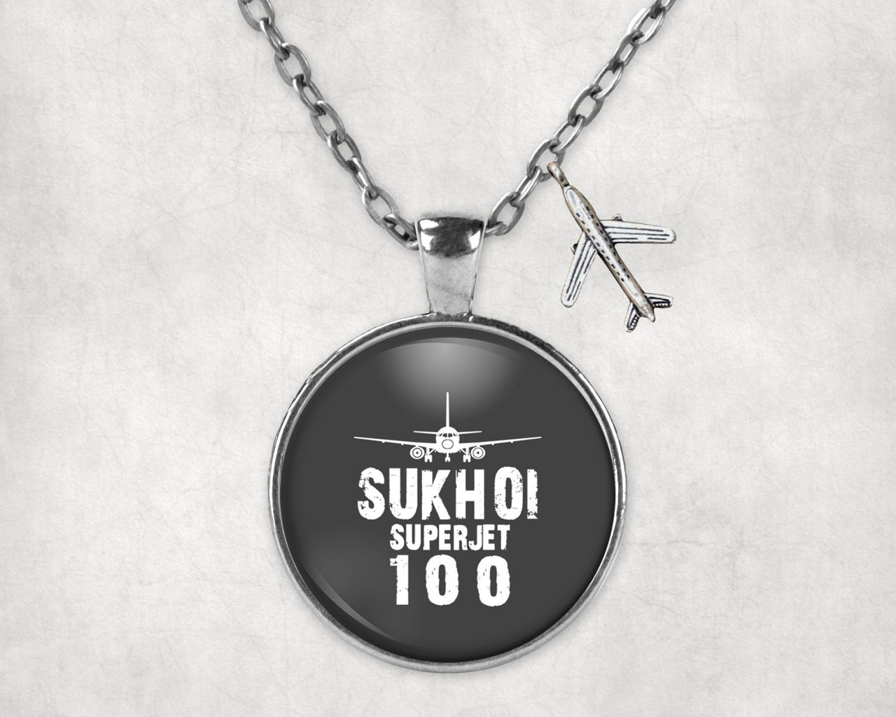 Sukhoi Superjet 100 & Plane Designed Necklaces