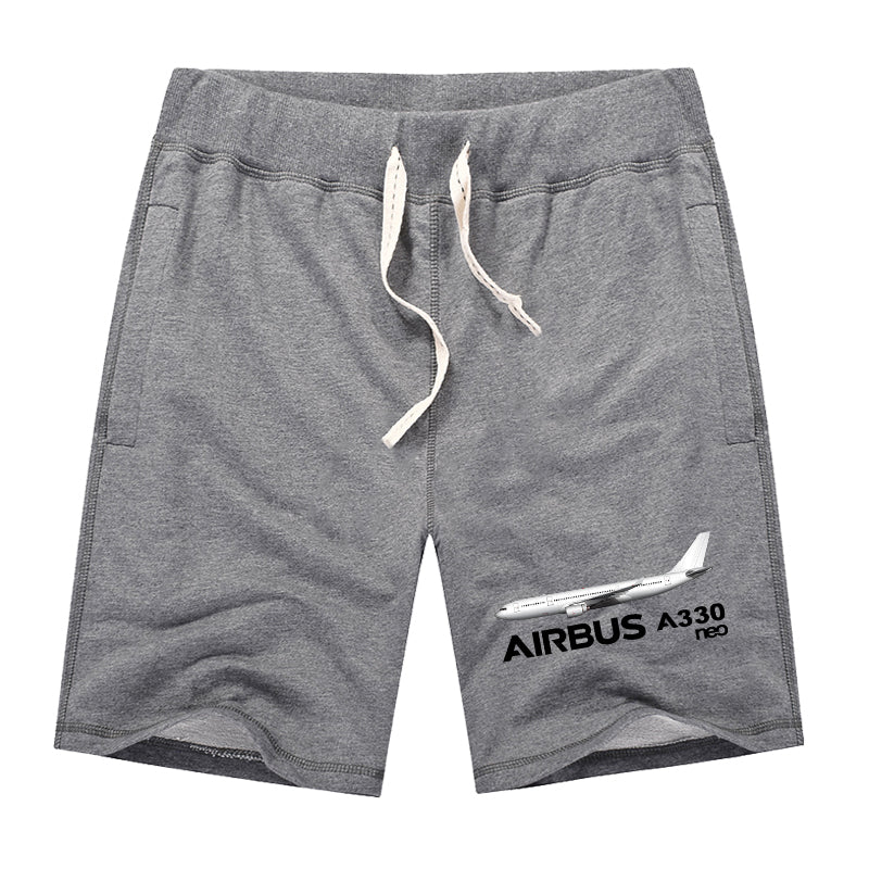 The Airbus A330neo Designed Cotton Shorts
