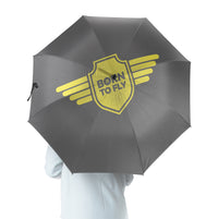 Thumbnail for Born To Fly & Badge Designed Umbrella