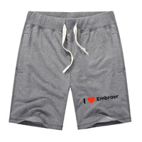 Thumbnail for I Love Embraer Designed Cotton Shorts