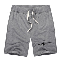 Thumbnail for Ilyushin IL-76 Silhouette Designed Cotton Shorts