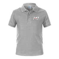 Thumbnail for Super Boeing 747 Intercontinental Designed Children Polo T-Shirts