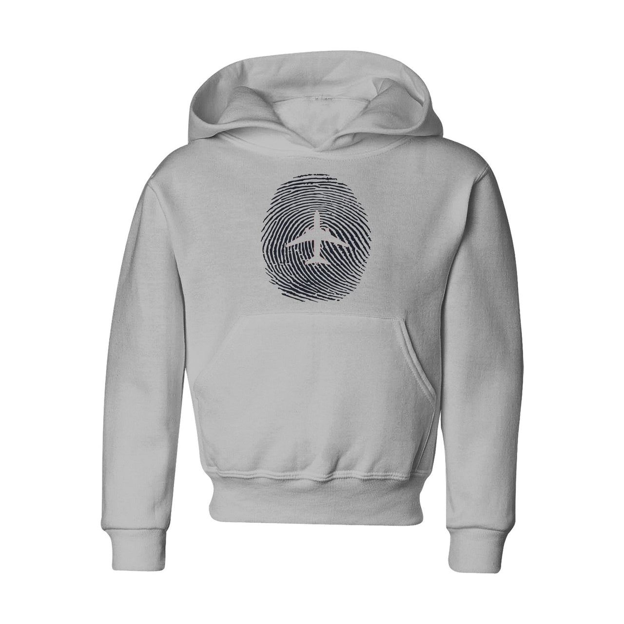 Aviation Finger Print Designed "CHILDREN" Hoodies
