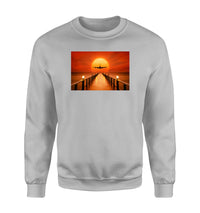 Thumbnail for Airbus A380 Towards Sunset Designed Sweatshirts
