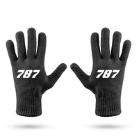 Thumbnail for 787 Flat Text Designed Gloves