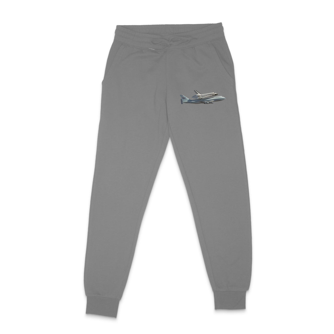 Space shuttle on 747 Designed Sweatpants