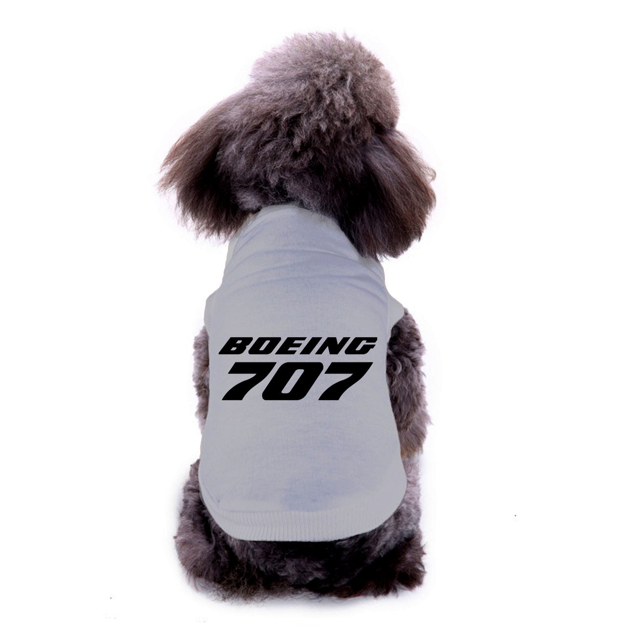 Boeing 707 & Text Designed Dog Pet Vests