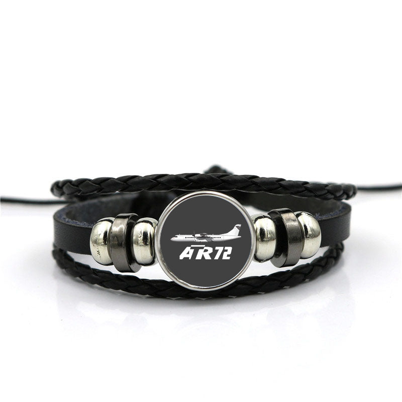 The ATR72 Designed Leather Bracelets