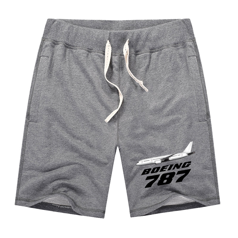The Boeing 787 Designed Cotton Shorts