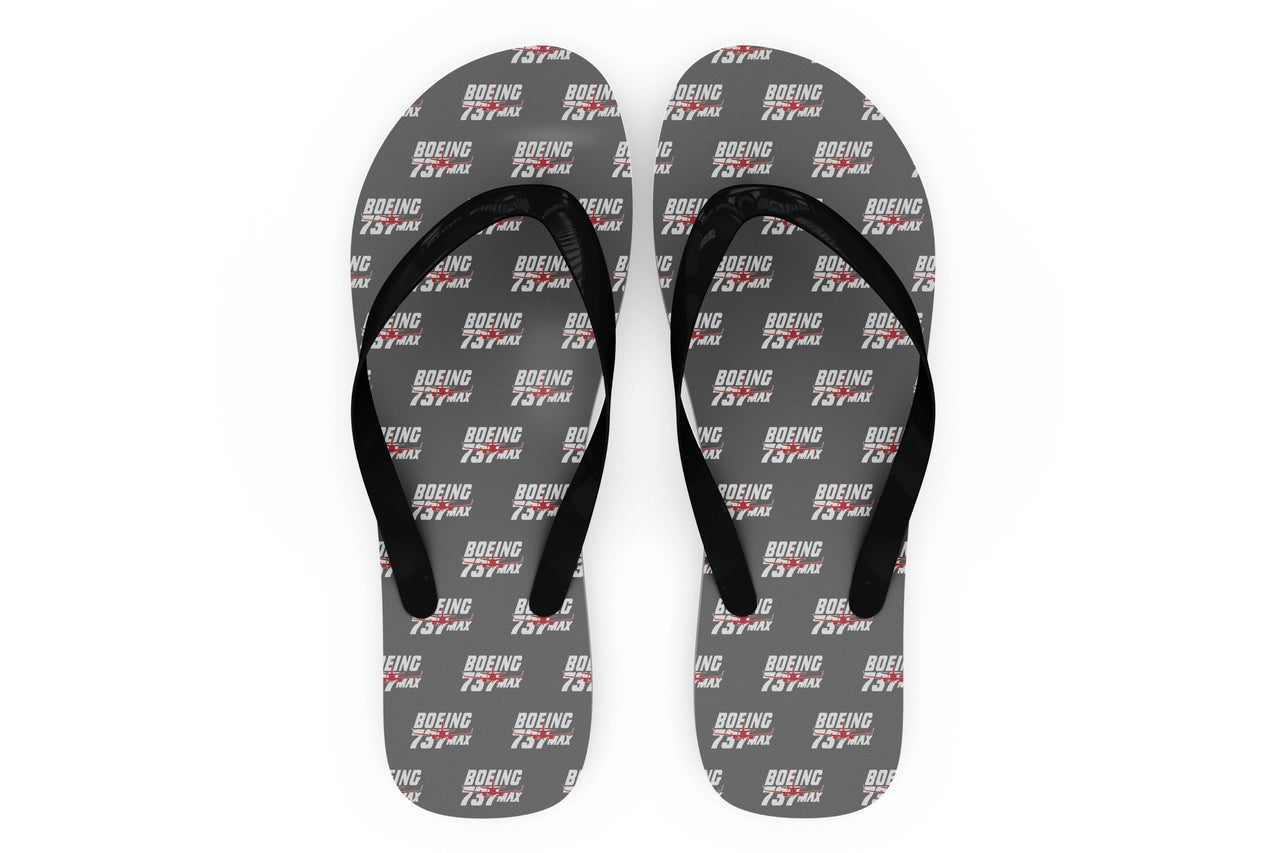 Amazing 737 Max Designed Slippers (Flip Flops)