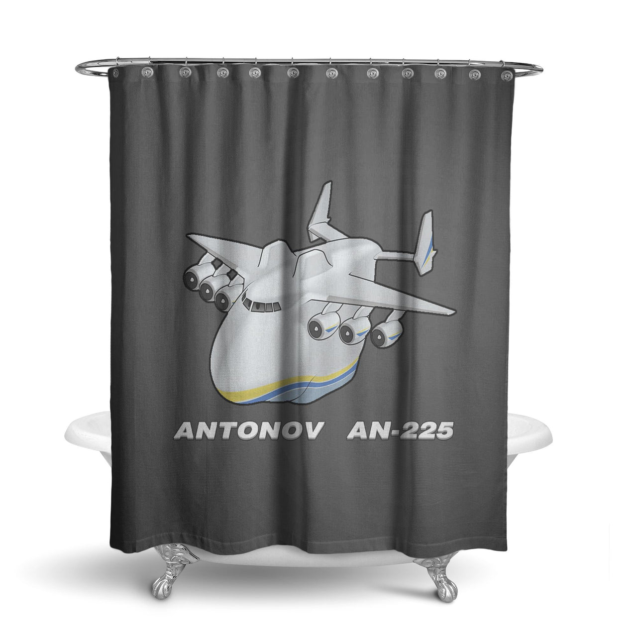Antonov AN-225 (29) Designed Shower Curtains