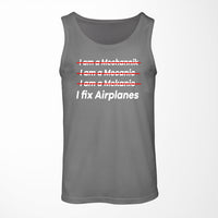 Thumbnail for I Fix Airplanes Designed Tank Tops