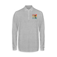 Thumbnail for Husband & Dad & Aircraft Mechanic & Legend Designed Long Sleeve Polo T-Shirts
