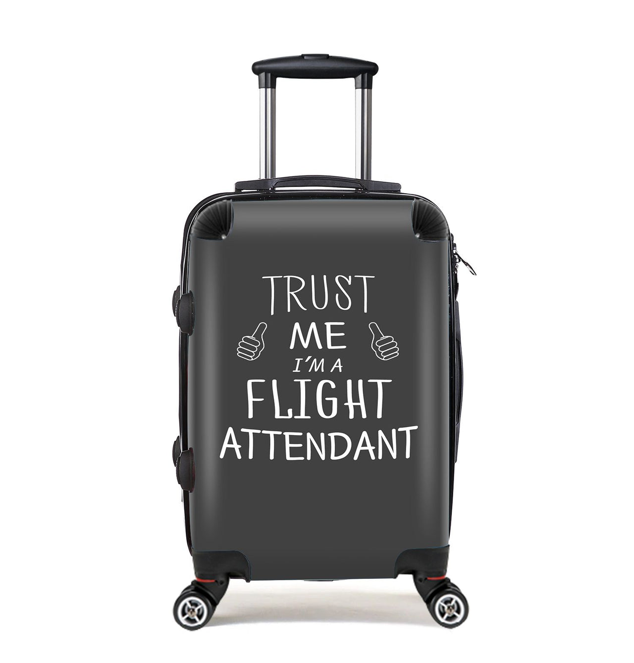 Trust Me I'm a Flight Attendant Designed Cabin Size Luggages