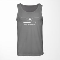 Thumbnail for Pilot In Progress (Cessna) Designed Tank Tops
