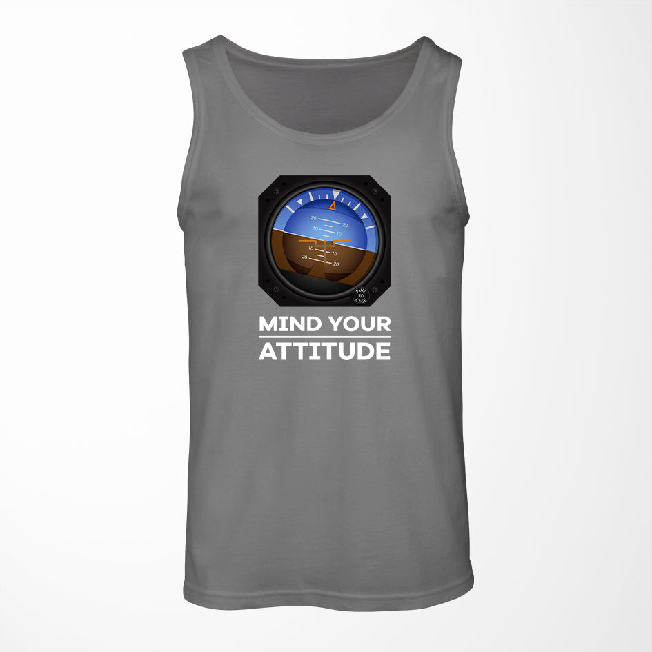 Mind Your Attitude Designed Tank Tops