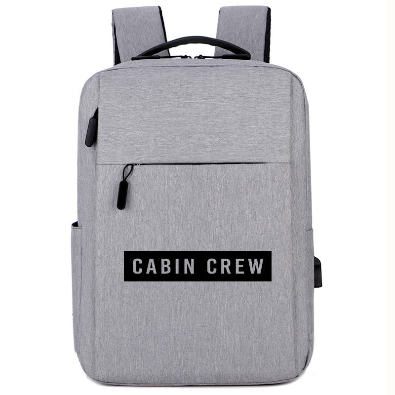Cabin Crew Text Designed Super Travel Bags