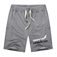 Thumbnail for The Airbus A380 Designed Cotton Shorts