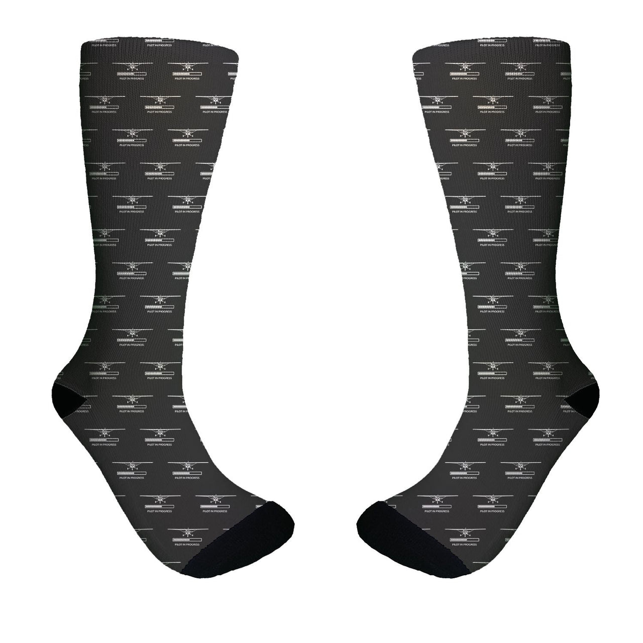 Pilot In Progress (Cessna) Designed Socks
