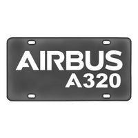 Thumbnail for Airbus A320 & Text Designed Metal (License) Plates