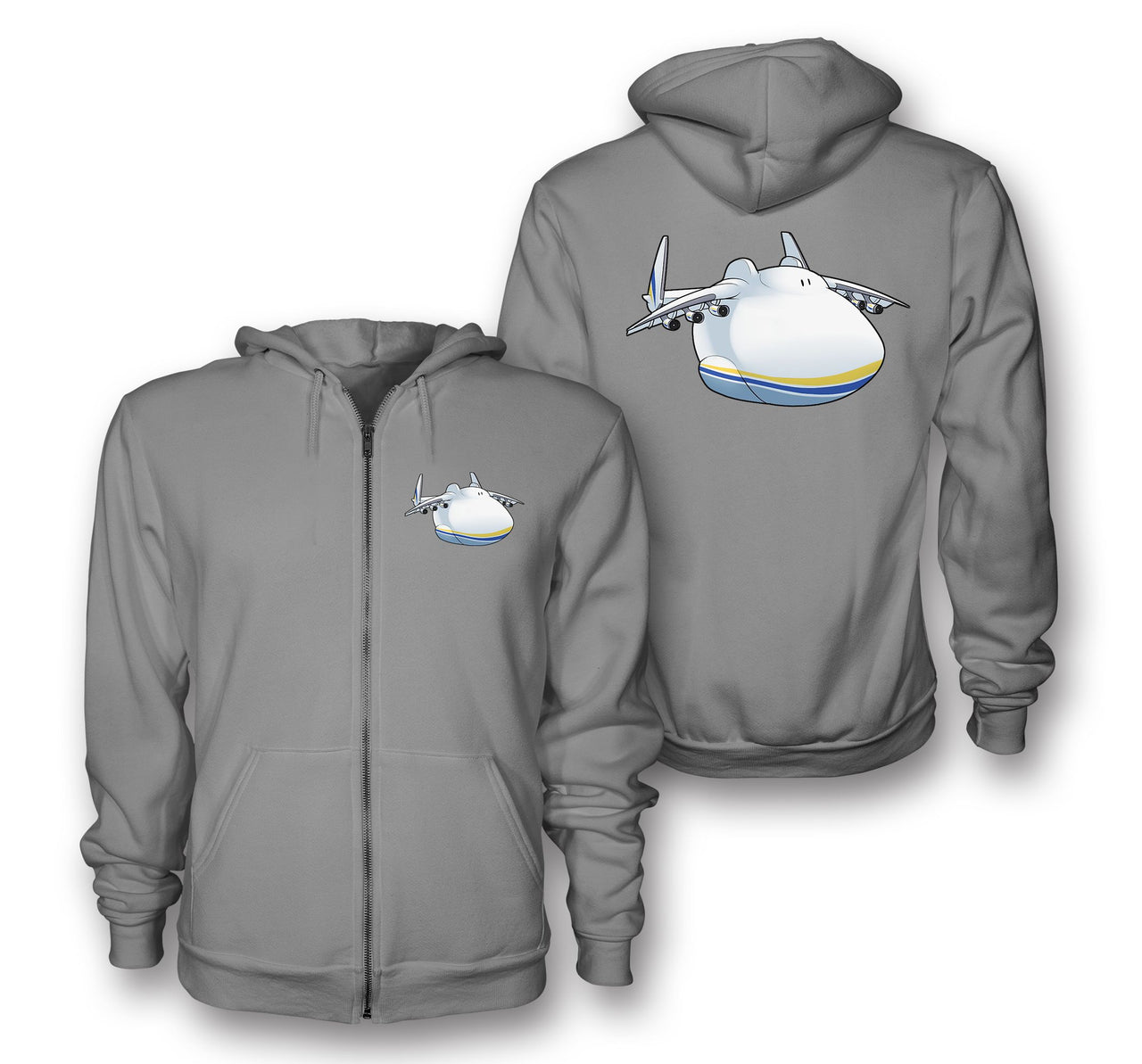 Antonov 225 (3) Designed Zipped Hoodies