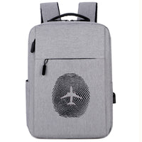 Thumbnail for Aviation Finger Print Designed Super Travel Bags