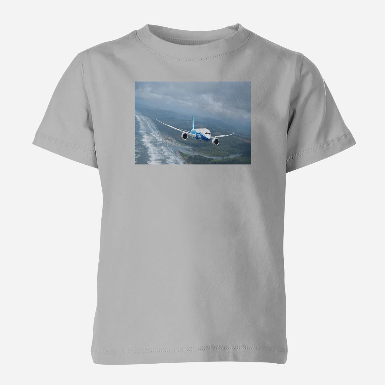 Cruising Boeing 787 Designed Children T-Shirts