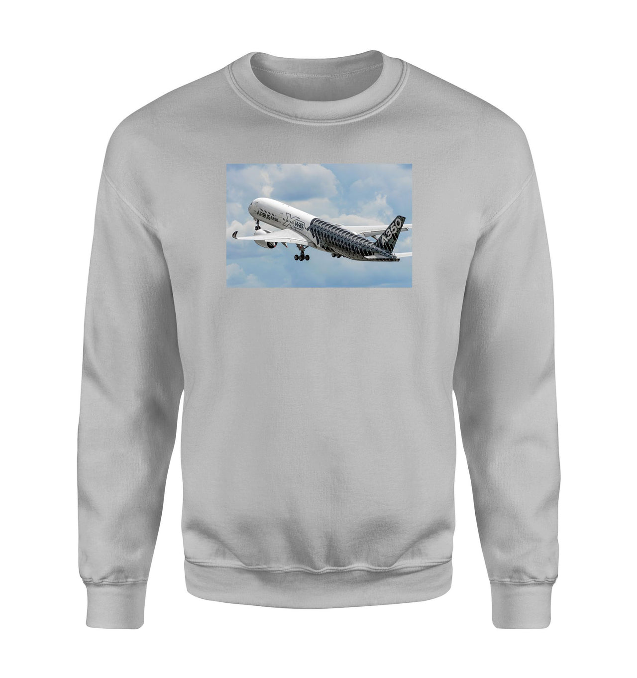Departing Airbus A350 (Original Livery) Designed Sweatshirts