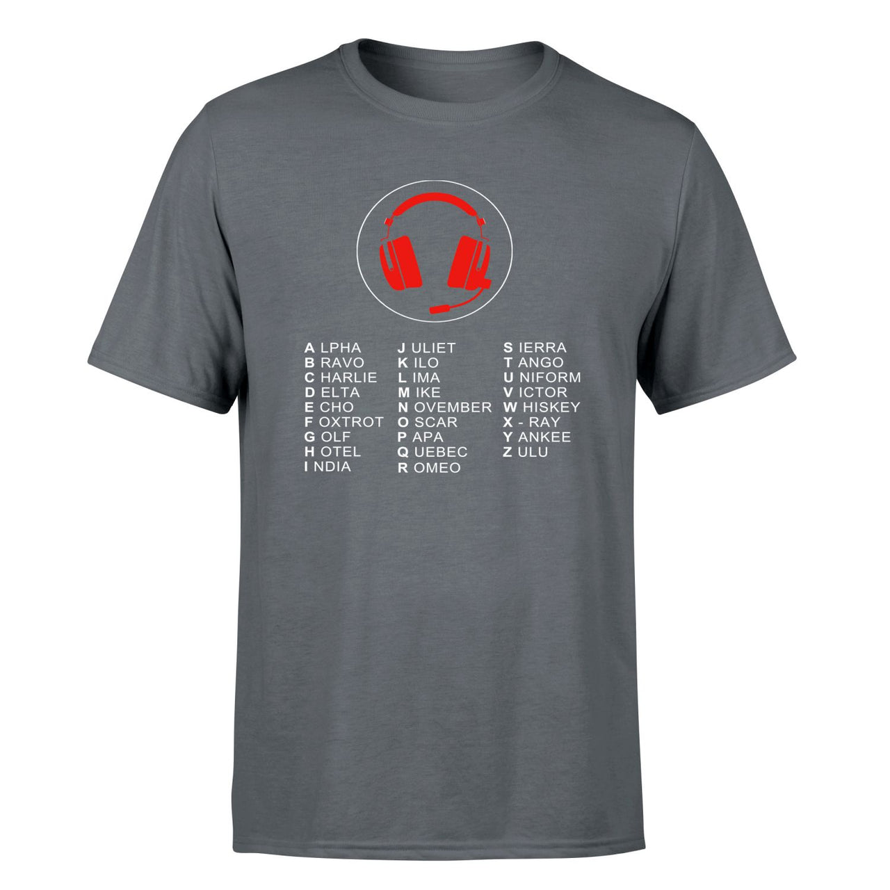 Aviation Alphabet 3 Designed T-Shirts