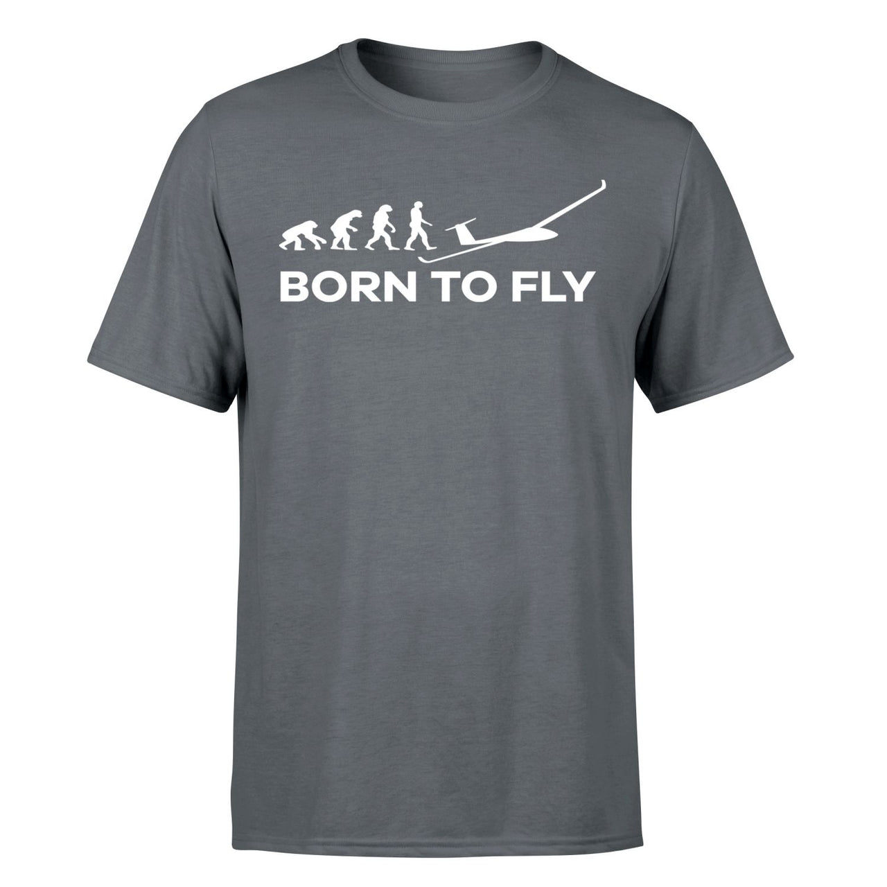 Born To Fly Glider Designed T-Shirts