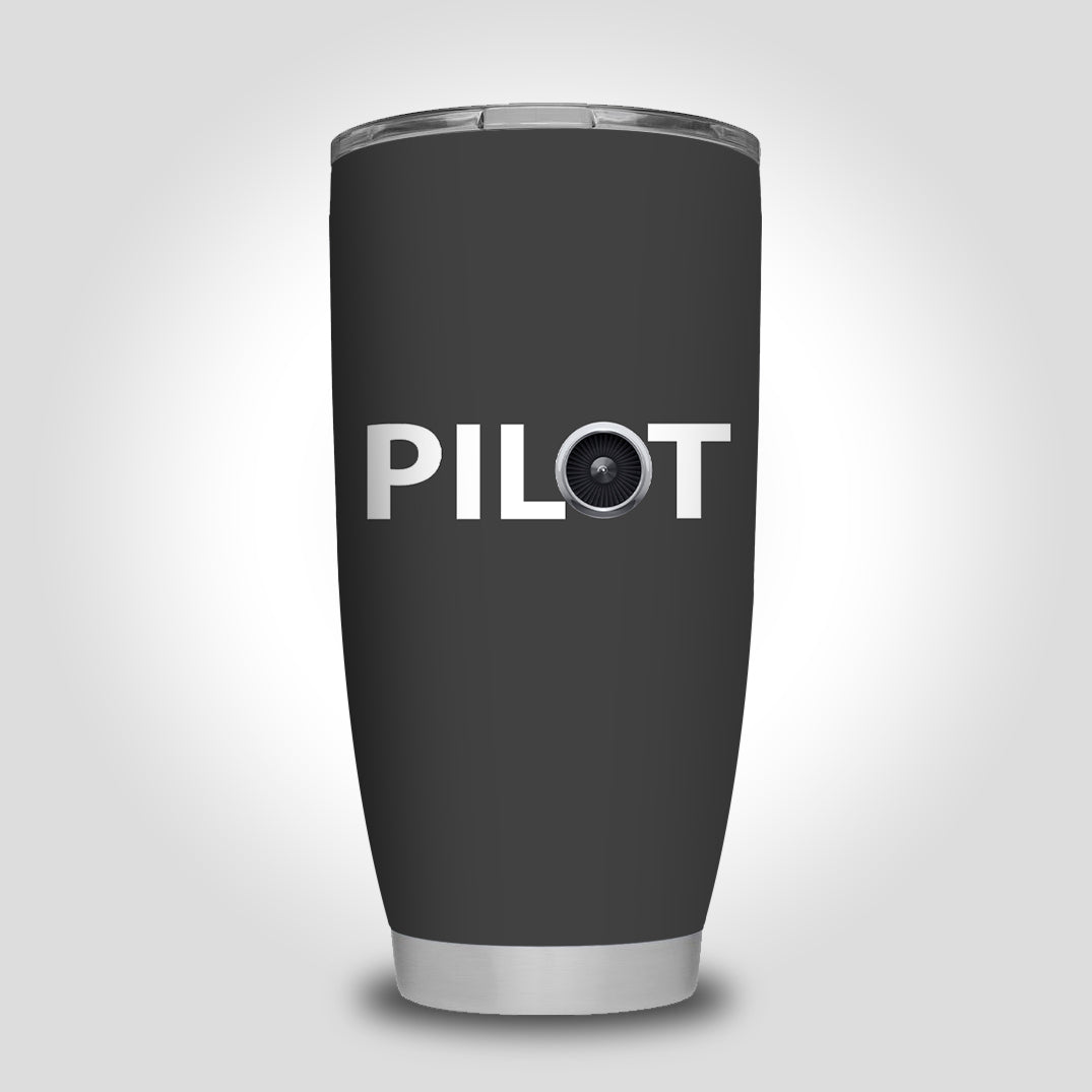 Pilot & Jet Engine Designed Tumbler Travel Mugs
