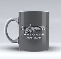 Thumbnail for Antonov AN-225 (25) Designed Mugs