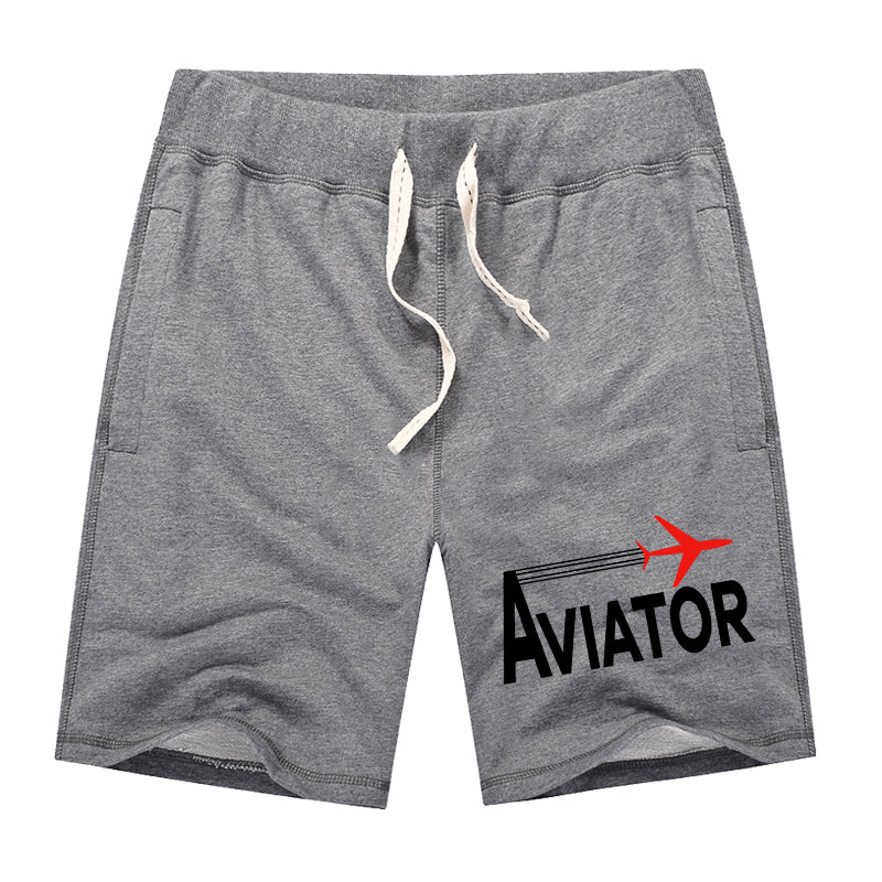 Aviator Designed Cotton Shorts