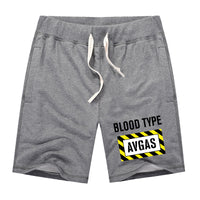Thumbnail for Blood Type AVGAS Designed Cotton Shorts